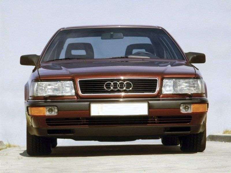 Audi V8 (1988 – 1994) Sicherungskasten Diagramm